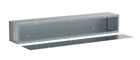 gutter box electrical|10 x 24 electrical trough.